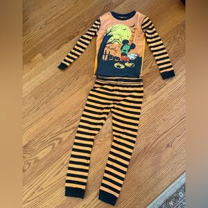 Boys Halloween Mickey Mouse PJs size 7